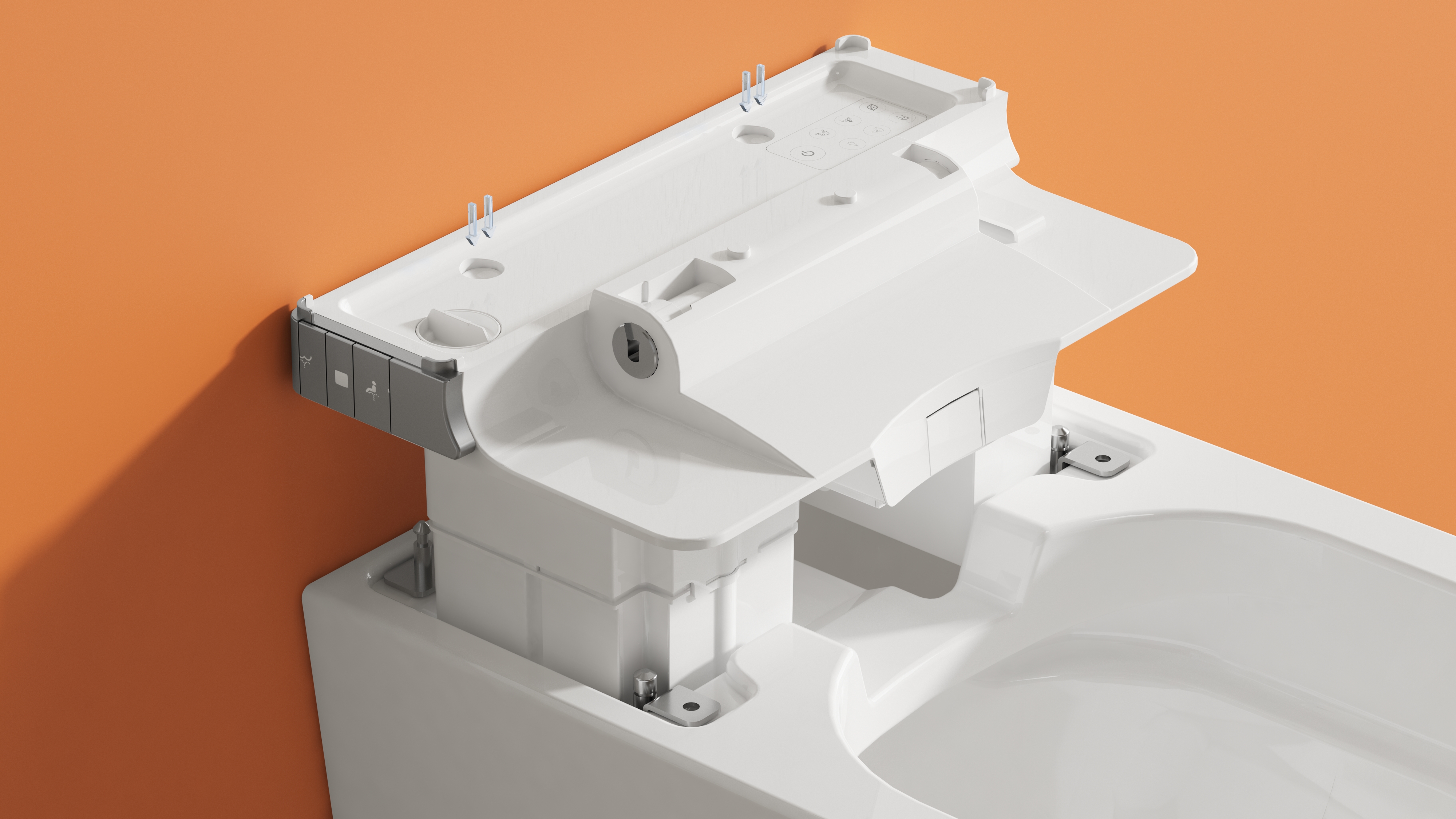 Quick‑Release Lid & Seat