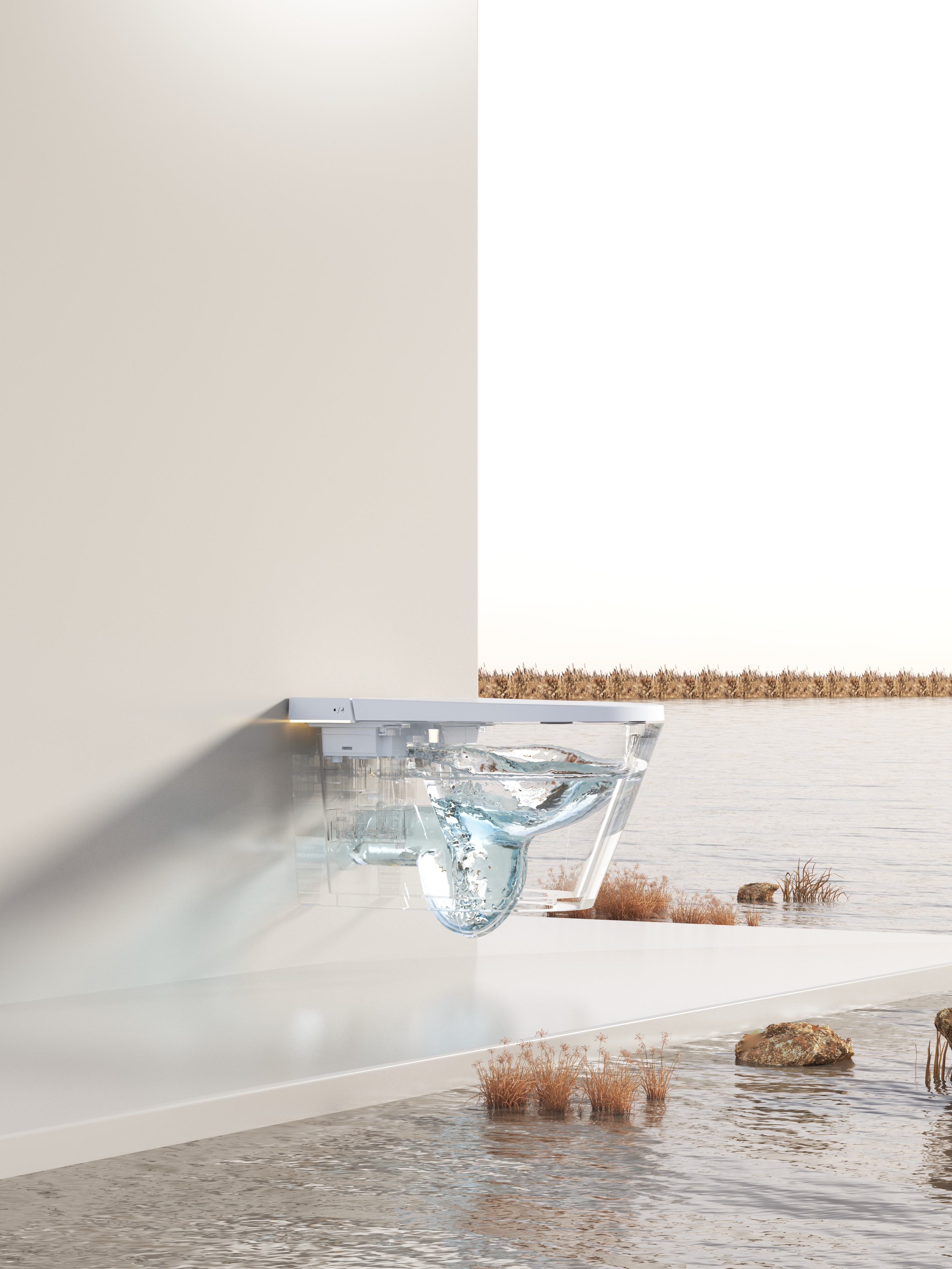 Rimless Vertex Flush